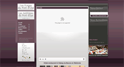 Desktop Screenshot of forgesdupontdoye.com