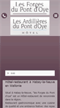 Mobile Screenshot of forgesdupontdoye.com